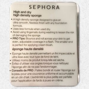 Sephora Makeup - Sephora Collection High Density Sponge Sephora Makeup - Sephora Collection High Density Sponge